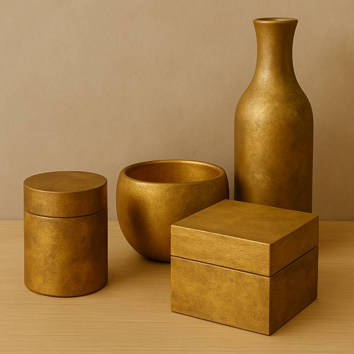 Kit de peinture aspect béton pour petits objets